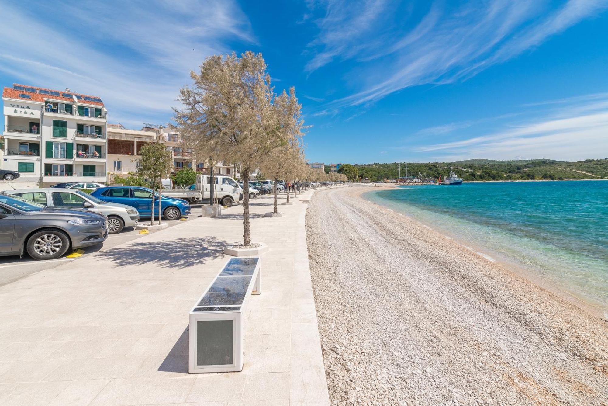 Beachfront Apartments Villa Sisa Primošten Dış mekan fotoğraf